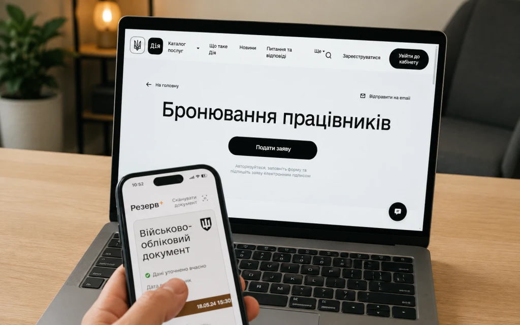 ЦНАП не замінить бронювання на відстрочку: що потрібно знати чоловікам перед звільненням